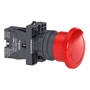 PARO DE EMERGENCIA 22MM CABEZA 40MM ROJO