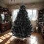 ÁRBOL NAVIDEÑO SIERRA 1.90 M CON 1109 RAMAS NEGRO