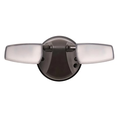 LUMINARIO LED 2 CABEZAS CON FOTOCELDA 1300 LUMENES