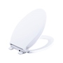 ASIENTO PARA BAÑO ALARGADO PLÁSTICO BLANCO LUZ NOCTURNA