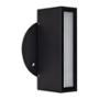 ARBOTANTE DE MURO LED SOBREPONER 8W 3000K IP54 NEGRO MATE