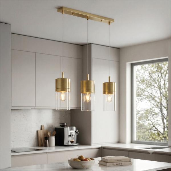 LÁMPARA COLGANTE ATHENA DE 3 LUCES