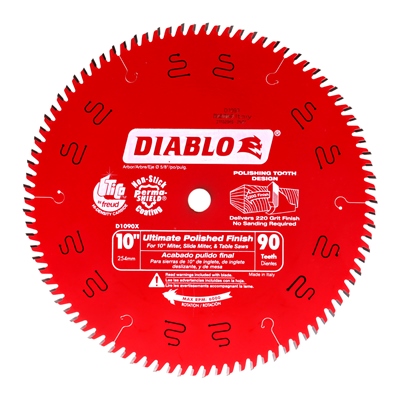 DISCO SIERRA PARA CORTE DE MADERA 10" 90 DIENTES
