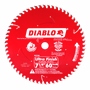 DISCO DE CORTE MELAMINA PARA SIERRA CIRCULAR 7 1/4" 60 DIENTES