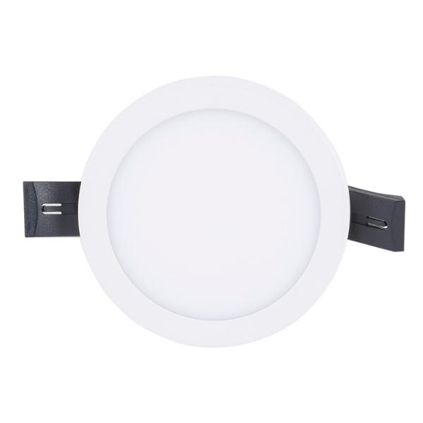 LÁMPARA DE TECHO EMPOTRABLE LED CIRCULAR 3" 6 W BLANCA MATE LUZ FRÍA