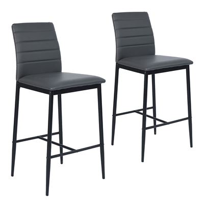 SET DE BANCOS TAPIZADOS DE 98 X 46 X 43 CM 2 PIEZAS