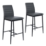 SET DE BANCOS TAPIZADOS DE 98 X 46 X 43 CM 2 PIEZAS