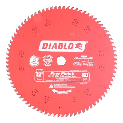 DISCO DE SIERRA MADERA PARA SIERRA DE INGLETE 12" 80 DIENTES HI-ATB