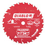 DISCO DE CORTE PARA SIERRA 7 1/4" 24 DIENTES