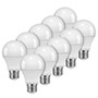 FOCO LED E26 A19 LUZ FRÍA 10 W / 60 W 10 PIEZAS