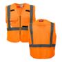 CHALECO NARANJA DE ALTA VISIBILIDAD NARA CLASE 2 TALLA - S/M