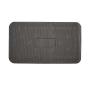 TAPETE PARA BAÑO ESPUMA 70 X 40 CM GRIS ANTIDESLIZANTE