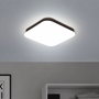 PLAFÓN ILUMINADO LED SOBREPONER CUADRADO 12.5 W BRONCE PARA INTERIOR