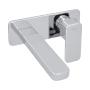 LLAVE PARA LAVABO MONOMANDO CROMO ITUA A MURO PARA PRESION BAJA MEDIA Y ALTA