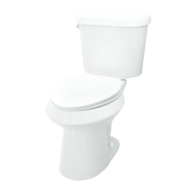 SANITARIO DE DOS PIEZAS COBRIAL ALARGADO BLANCO 4.8 L AHORRADOR