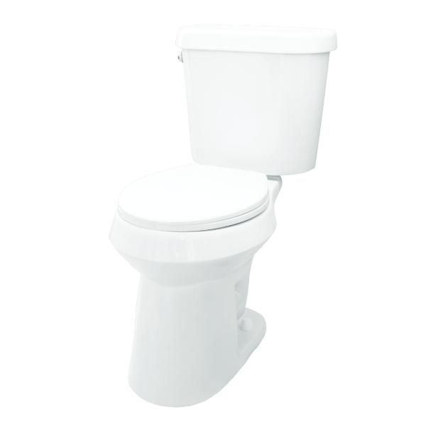 SANITARIO DE DOS PIEZAS PEMBERTON REDONDO 4.8 L BLANCO AHORRADOR