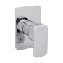 LLAVE MEZCLADORA PARA REGADERA O TINA MONOMANDO EMPOTRABLE LATON CROMO DURABLE