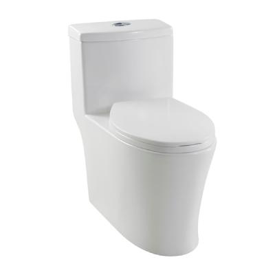 SANITARIO DE UNA PIEZA BURGOS ALARGADO BLANCO DOBLE DESCARGA