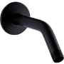 BRAZO PARA REGADERA DE PARED NEGRO MATE ACERO INOXIDABLE ANTICORROSIÓN