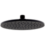 REGADERA FIJA REDONDA 23 CM NEGRO MATE 1 FUNCIÓN