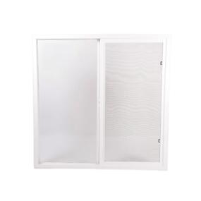 VENTANA CORREDIZA PVC 120 X 120 CM APERTURA CORREDIZA BLANCO