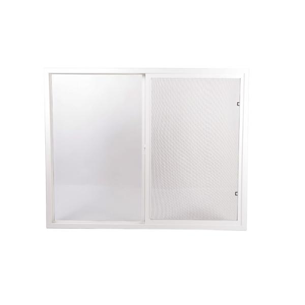VENTANA CORREDIZA PVC 150 X 120 CM APERTURA CORREDIZA BLANCO