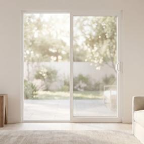 PUERTA CORREDIZA 200 X 200 CM BLANCO