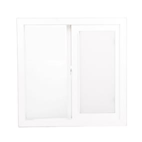 VENTANA CORREDIZA DE PVC 60 X 60CM APERTURA CORREDIZA BLANCO