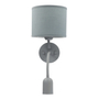 LÁMPARA DE PARED 43.5 X 26.6 X 18.2 CM GRIS