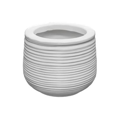MACETA 5" VINIL ROMA BLANCO (164802)