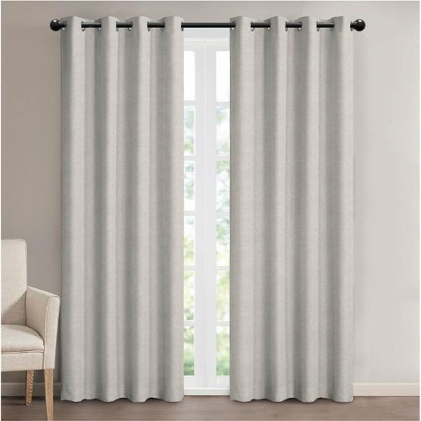 CORTINA BLACKOUT LUCAS BEIGE 135 X 210 cm