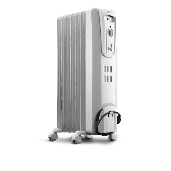 CALEFACTOR ELÉCTRICO DE RADIACIÓN PORTÁTIL 44 M2 GRIS DE ACEITE