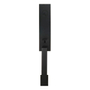 CERRADURA DE GATILLO PARA ENTRADA PRINCIPAL PORTOFINO DOBLE REVERSIBLE NEGRO