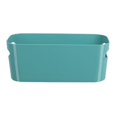 GAVETA ORGANIZADORA CON ASAS 11.2 X 29 X 12.5 CM PLÁSTICO VERDE