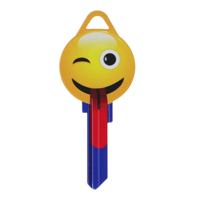 LLAVE RESIDENCIAL 7.5 X 3.4 CM AMARILLO