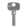 LLAVE RESIDENCIAL 5.7 X 3.2 CM PLATA