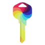 LLAVE RESIDENCIAL 6.7 X 3.3 CM MULTICOLOR