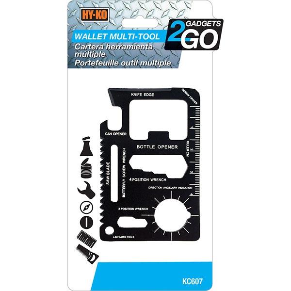 MULTIHERRAMIENTA ALUMINIO TIPO TARJETA PARA USO GENERAL