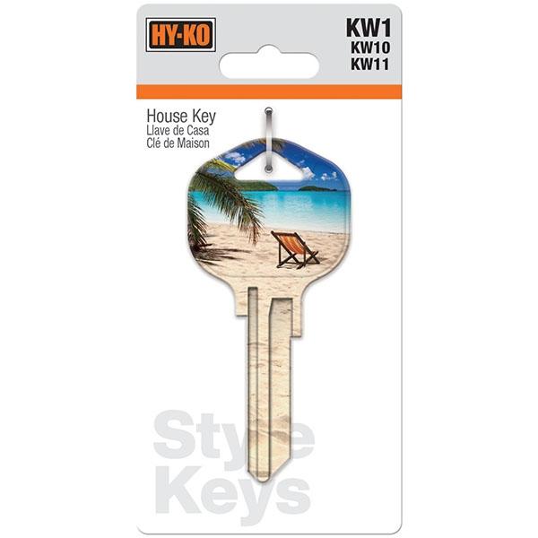 KW1-KL015 LLAVE ESTILO TROPICAL
