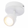 LÁMPARA SPOT MODERNA MATE 1 LUZ LED
