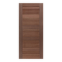 PUERTA INTERIOR SÓLIDA 90 X 213 CM CAFÉ