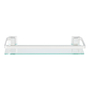 REPISA DE BARRA SENCILLA NOVELTIA 5 X 39 X 12 CM TRANSPARENTE