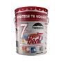IMPERMEABILIZANTE ACRILICO FIBRATADO BLUE RED XTREME 7 AÑOS FACIL APLICACION ROJO 19 L