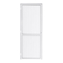 PUERTA EXTERIOR BATIENTE 90 X 210 CM IZQUIERDA BLANCO ALUMINIO