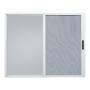VENTANA CORREDIZA DE ALUMINIO 150 X 100 CM IZQUIERDA A DERECHA BLANCO