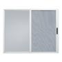 VENTANA CORREDIZA DE ALUMINIO 120 X 100 CM IZQUIERDA A DERECHA BLANCO