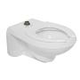 TAZA DE BAÑO SUSPENDIDA PARA FLUXÓMETRO CERÁMICA BLANCA FÁCIL LIMPIEZA