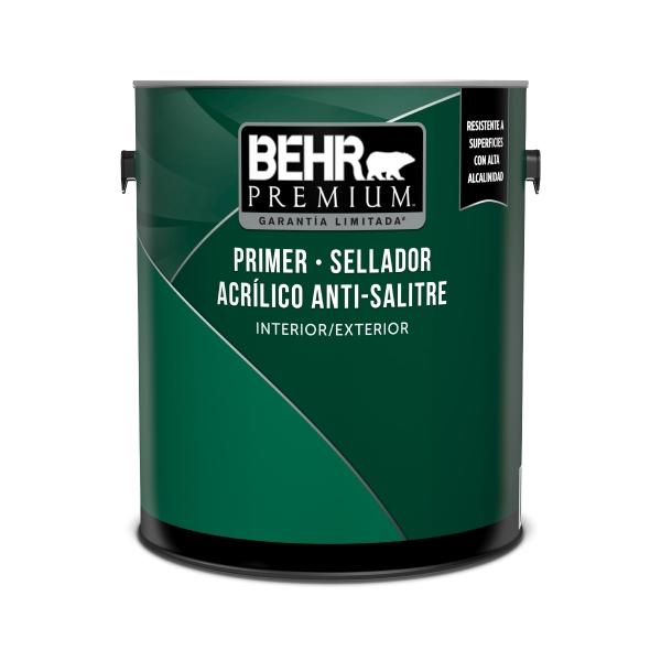 SELLADOR ACRÍLICO BEHR PREMIUM PARA CONCRETO Y MAMPOSTERÍA BLANCO