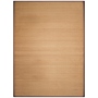 TAPETE PARA SALA BAMBU 120 X 165 CM CHOCOLATE FÁCIL DE MANTENER
