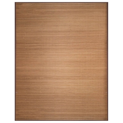 TAPETE PARA SALA BAMBU 120 X 165 CM CAFE FÁCIL DE MANTENER